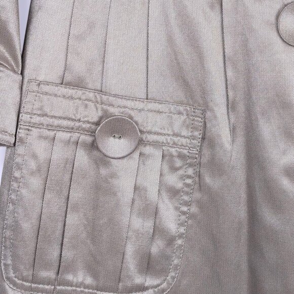 Forever 21 Metallic 3/4 Sleeve Jacket - Picture 4 of 10